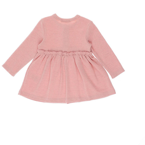 Baby Girl Pink Knitted Dress Baby Girl Pink Knitted Dress