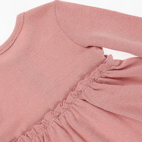 Baby Girl Pink Knitted Dress Baby Girl Pink Knitted Dress