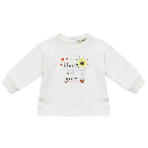 Bloomy White Sweatshirt Bloomy White Sweatshirt