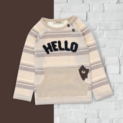 Bear in Pocket Sweatshirt Bear in Pocket Sweatshirt