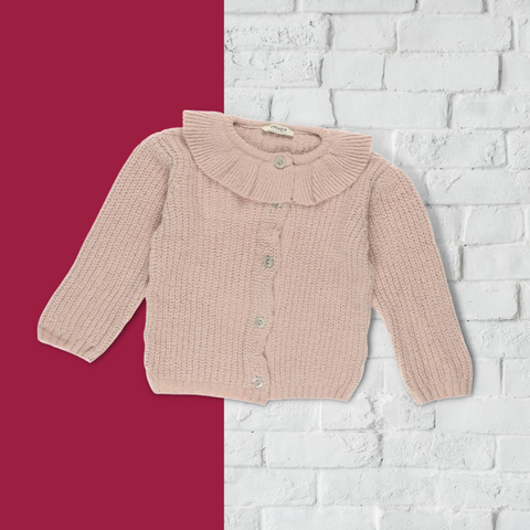 Kardigan od trikotaže prah zore Kardigan od trikotaže prah zore