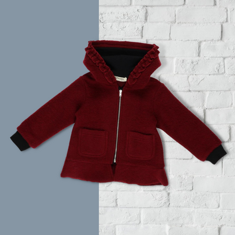 Red Wool Jacket  Red Wool Jacket