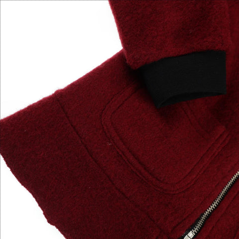 Red Wool Jacket  Red Wool Jacket