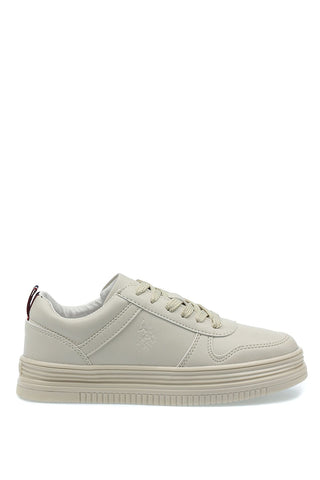 Women's Beige Sneaker Shoes (Suri)