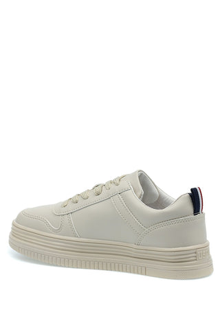 Women's Beige Sneaker Shoes (Suri)