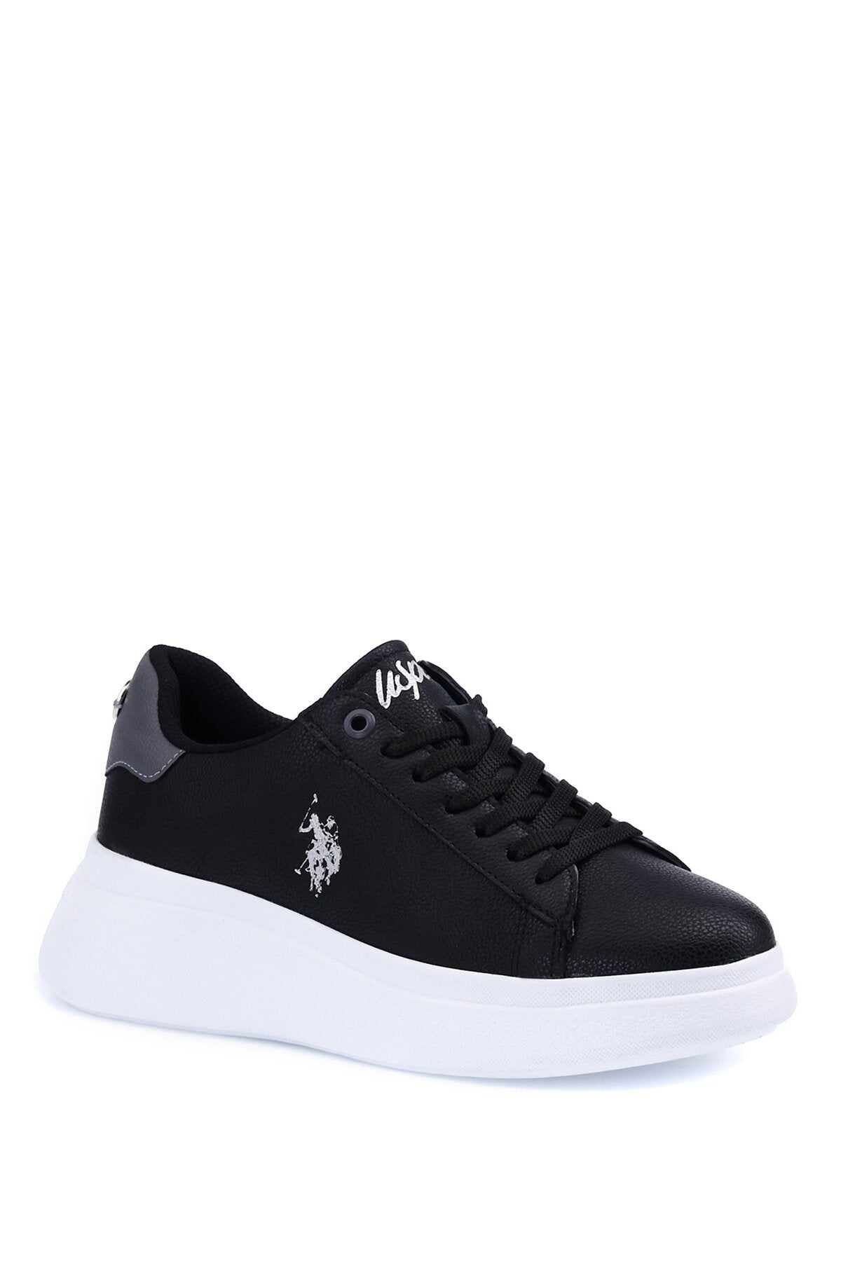 Women's Black Sneaker Shoes (Monica)