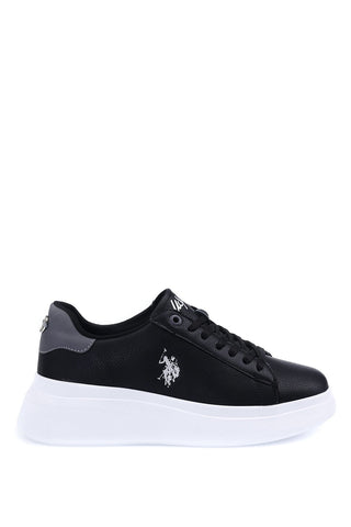 Women's Black Sneaker Shoes (Monica)