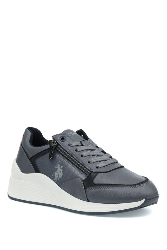 Women's Dark Grey Sneaker Shoes (Vidya)