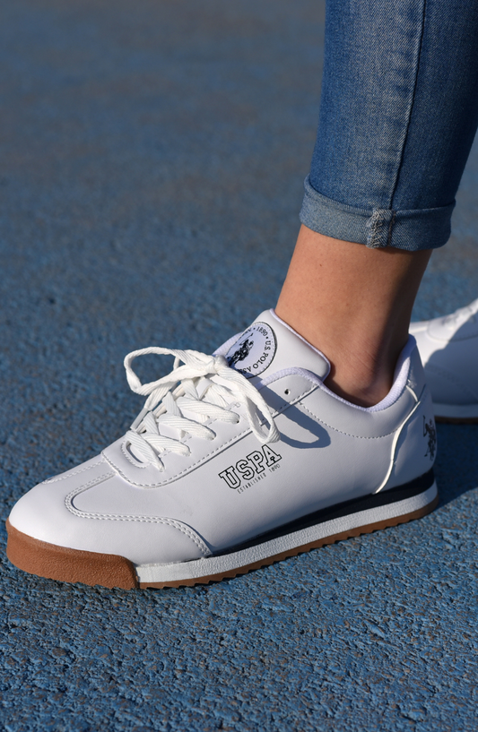 Women's White Sneaker Shoes (Deep)