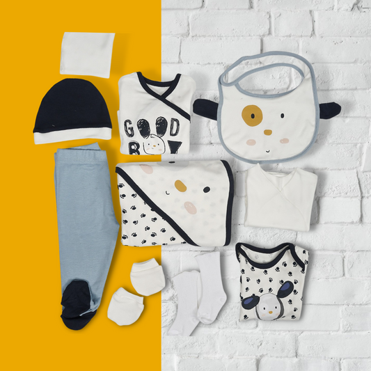 10 Pieces Newborn Set for Baby Boys