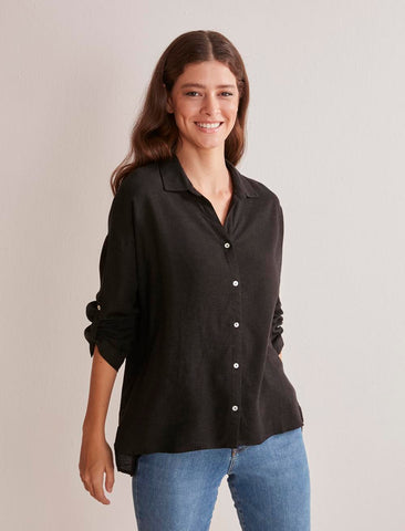 Black Viscose Shirt