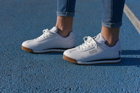 Women's White Sneaker Shoes (Deep)