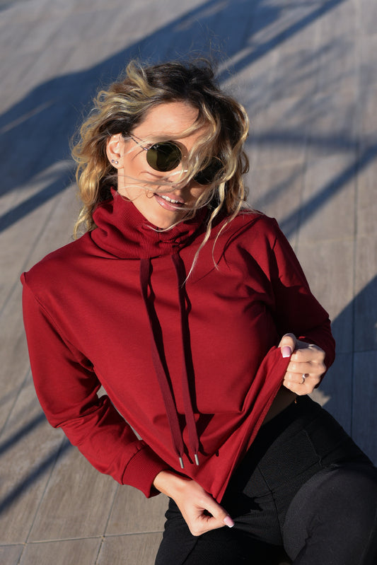 Burgundy Sweatshirt