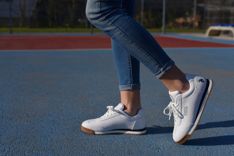 Women's White Sneaker Shoes (Deep)