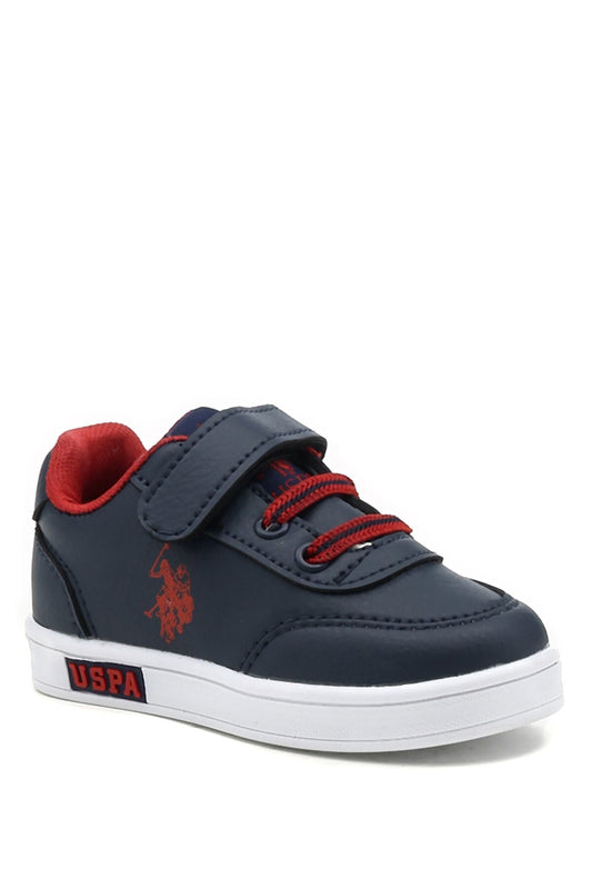 U.S. Polo Assn. Baby Boy Navy Sneaker Shoes (Cameron)