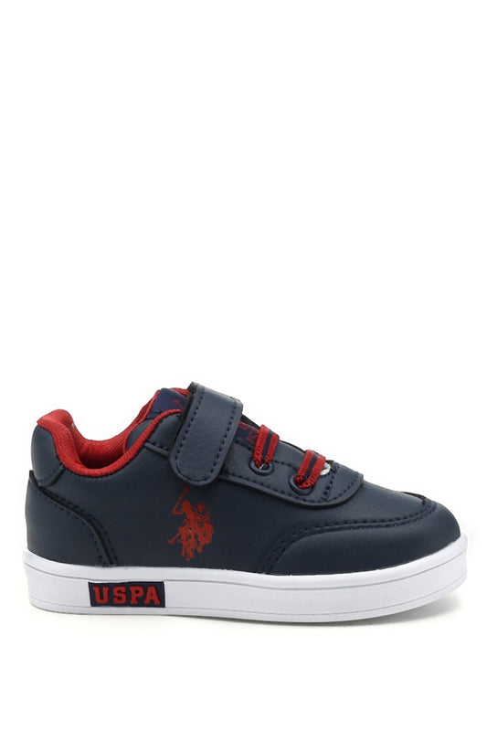 U.S. Polo Assn. Baby Boy Navy Sneaker Shoes (Cameron)