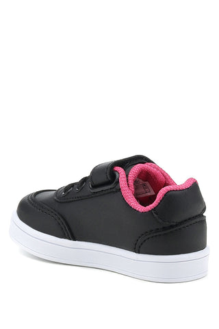 U.S. Polo Assn. Girls' Black Sneaker Shoes (Cameron)