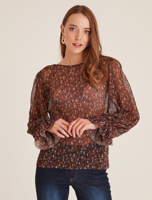 Flywheel sleeve Blouse