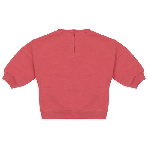 Sweatshirt with Ruffled Detail