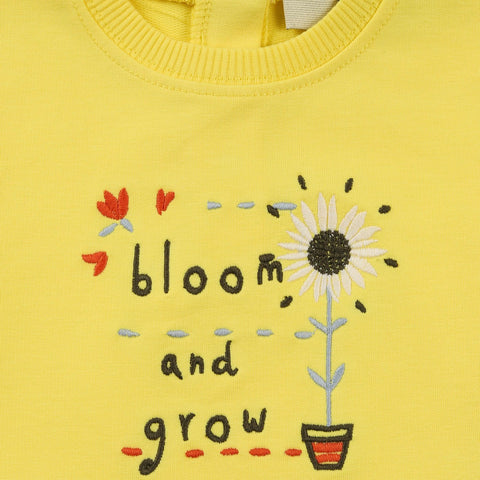 Bloomy Yellow Sweatshirt