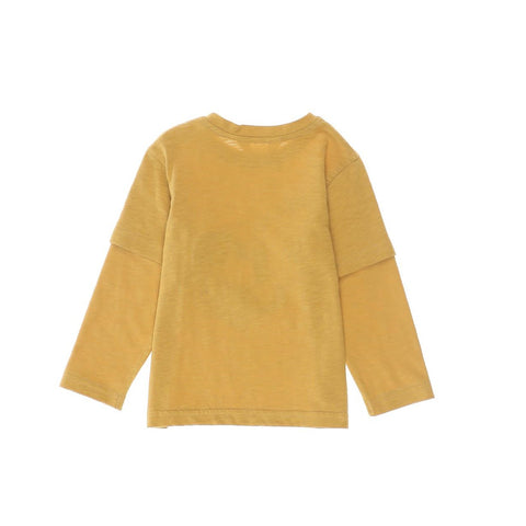 Long Sleeve Mustard T-Shirt