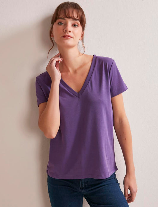 Modal Purple T-shirt