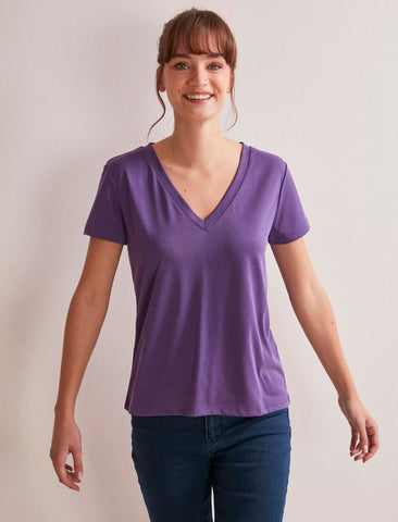 Modal Purple T-shirt