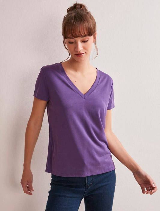 Modal Purple T-shirt