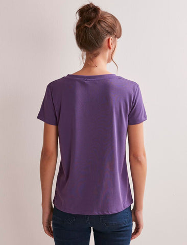 Modal Purple T-shirt