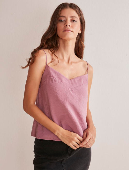 Bluza sa bretelama roze