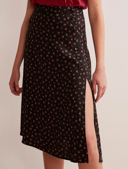 Slitted Skirt