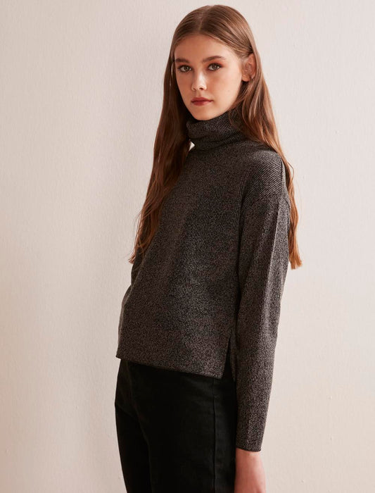 Knitted Turtleneck Sweater