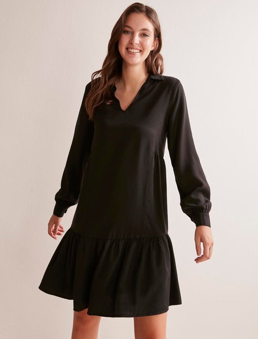 Black Gabardine Dress