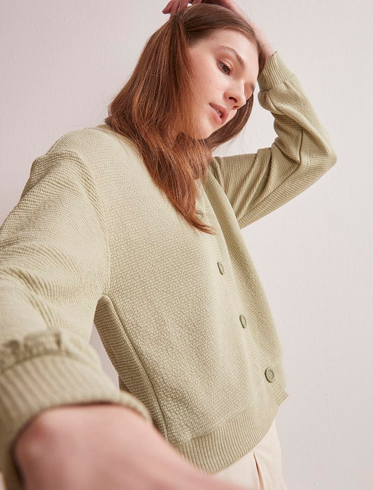 Khaki Cardigan