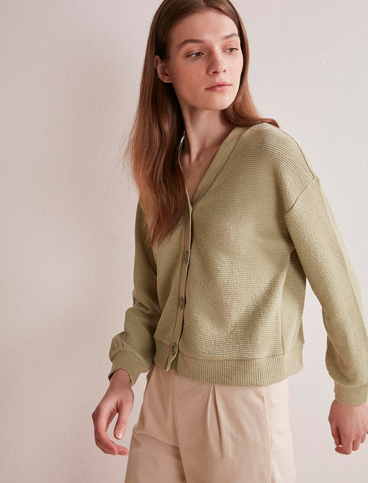 Khaki Cardigan