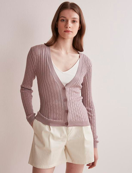 Lilac Cardigan